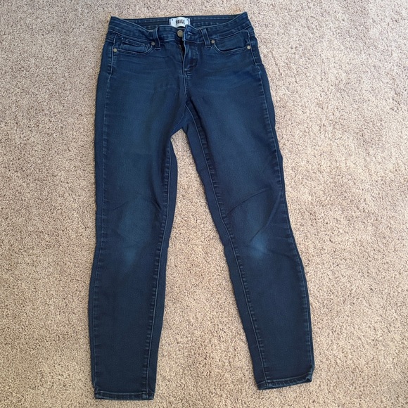 PAIGE Denim - Women’s PAIGE Verdugo Ankle Jeans - dark blue- size 26 FLAW